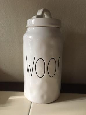 Rae Dunn Woof Canister