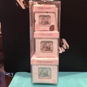 Baby Memory Boxes Set/3 Boxes New