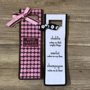 Wine Home Decor Sign & Mason Jar Set