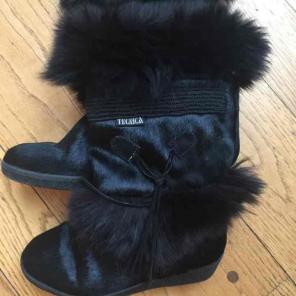 Fur boots - tecnica (made in Italy)