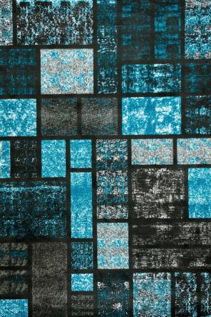 Brand New 2x4 Doormat Turquoise Area Rug