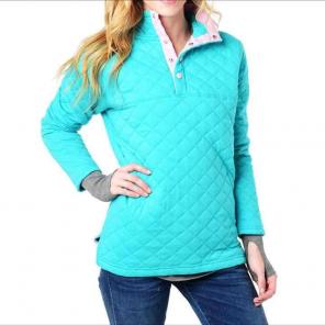 Lauren James Quilted Pullover new