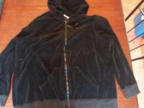 Motherhood Maternity velour zipup hoodie