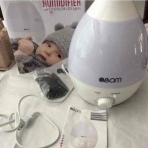 Asom cool mist Humidifier w/ 7 LED light