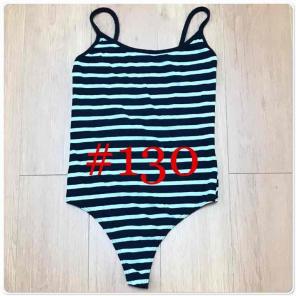 BM John Galt Navy Stripes Reina Bodysuit