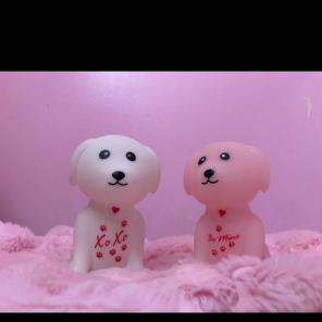 "XoXo" & "Be Mine" Puppies