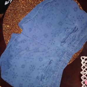 A&F Navy printed 00 shorts