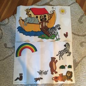 Noah's Ark Jumbo Wall Stickers