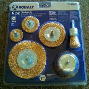 Brand NEW Kobalt 6-Piece Wire Brush Set