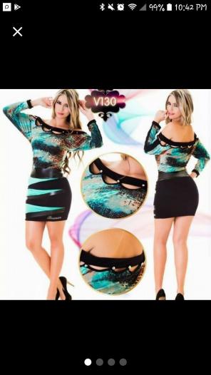 Colombian dress one size