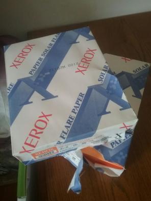 XEROX Solar Flare Paper x2
