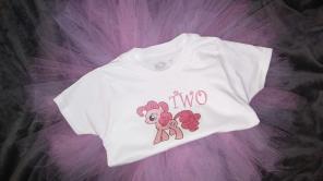 Pinkie pie 2nd birthday tutu outfit