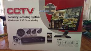 4 camera/DVR security system