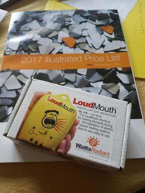 Loud mouth radiant heat wire tester