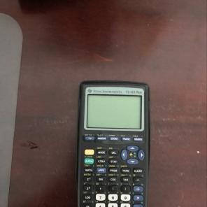 TI-83 calculator