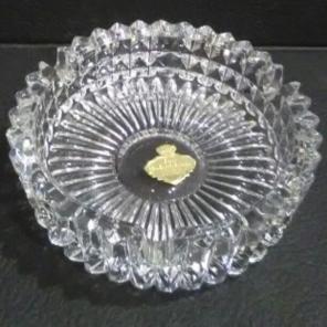 Ecgt bleikristall German Crystal ashtray