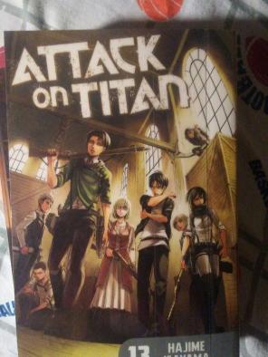 Attack on Titan Volumes 13,14, & 15