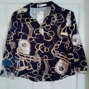 C*hanel Inspired Top