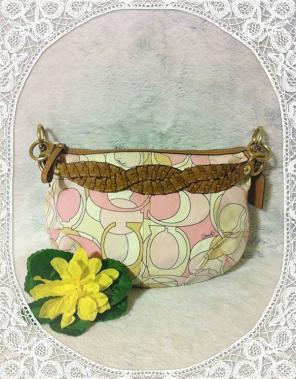 COACH 41 Soho Multi Pink Hobo Bag #11905