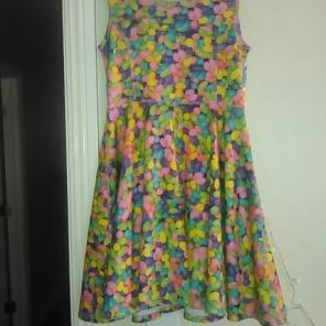 JELLY BEAN EASTER DRESS LIKE NEW!