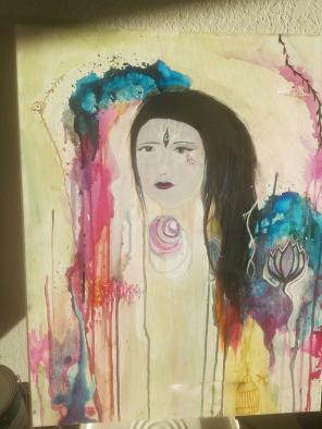 Throat Chakra Print