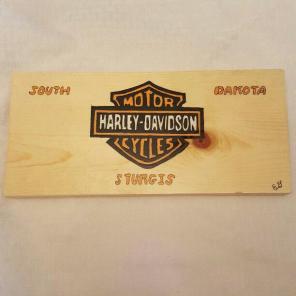Harley Davidson Handcrafted Plaque