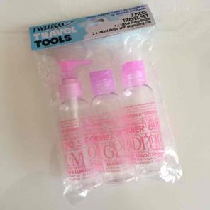 NEW 3 Piece Pink Travel Tools Set