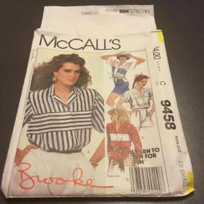 McCall's # 9458 Brooke Shield's Shirt