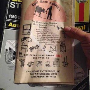 Poor mans Catalog vintage advertisement