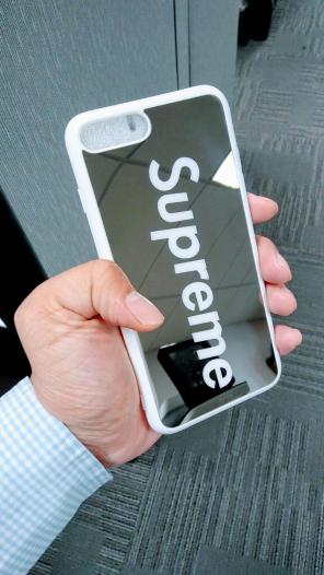 New White Supreme case for iphone 6/6s