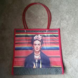 Frida Kahlo grocery bag