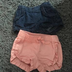 Girls Shorts 0-3 Month
