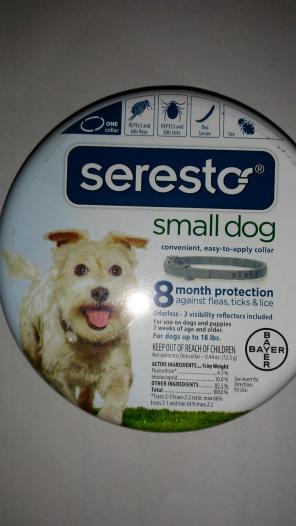SERESTO small dog flea collar