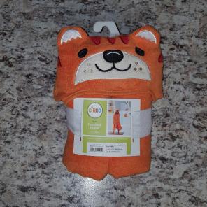 Free ship tiger hooded towel