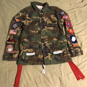 Off White Camo Jacket