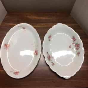 2 Vintage Platters