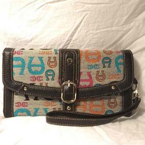 ETIENNE AIGNER WRISTLET CROSS BODY BAG
