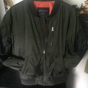 Olive Green Bomber Jacket