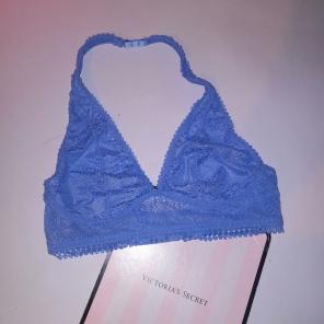 Victoria Secret Bralette Small Lgt Blue