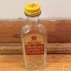 Antique Watkins imitation Coconut bottle
