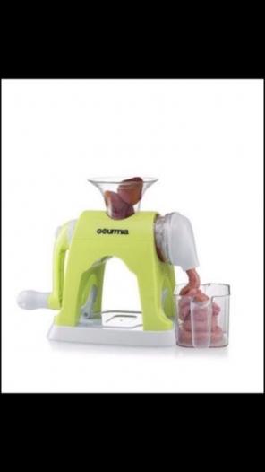 Fresh/frozen fruit dessert maker