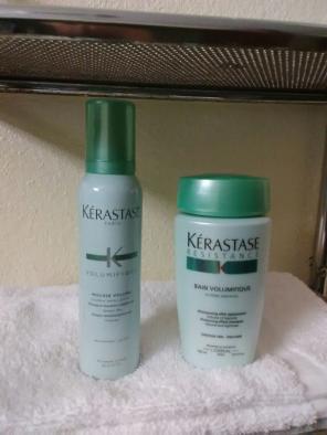 Kerastade shampoo and mouse