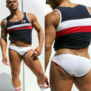 Sz-L Low-Rise Sexy Hot Briefs