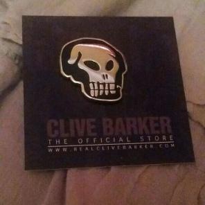 Clive Barker Collector Skull Pin