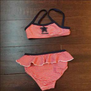 Osh kosh red white blue 2 piece 18M