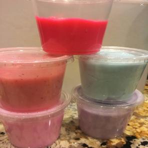 Glitter Fluffy Slime 5oz