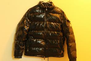 Black Moncler Puffer Jacket Size 2