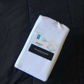 White Bedskirt