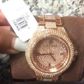 MK watch Gold Rose