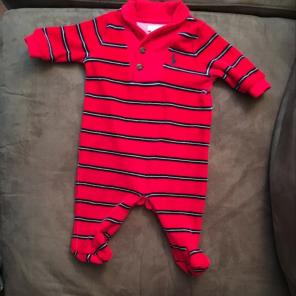 Ralph Lauren Stripped One Piece Outfit